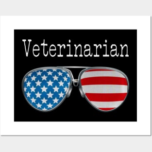 AMERICA PILOT GLASSES VETERINARIAN Posters and Art